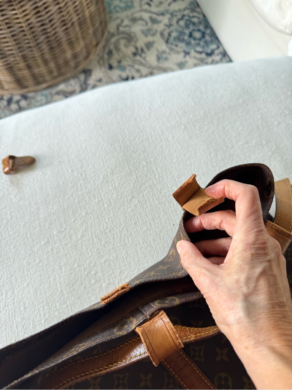 UPDATED- Louis Vuitton Monogram Canvas and Leather Backpack - Picture 16 of 16